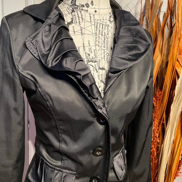 Lola Vintage Y2k Draped Rave Club Flare Work light weight European whimsygoth - Picture 2 of 7